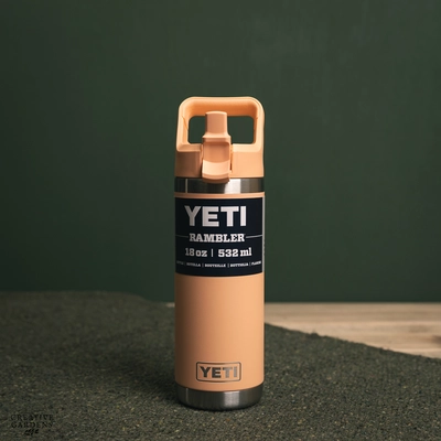 Yeti Rambler 18oz Straw Bottle - Peach - image 2