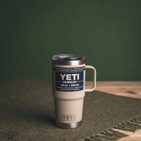 YETI Rambler 20 Oz Travel Mug - Cape Taupe - image 1