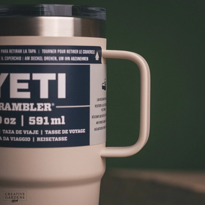 YETI Rambler 20 Oz Travel Mug - Cape Taupe - image 5