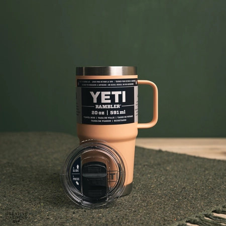 Yeti Rambler 20 Oz Travel Mug - Peach - image 3