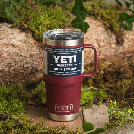 YETI Rambler 20 Oz Travel Mug - Wild Vine Red - image 1