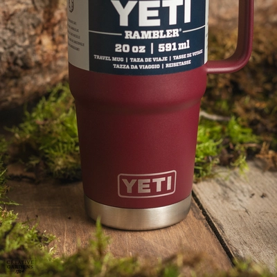 YETI Rambler 20 Oz Travel Mug - Wild Vine Red - image 2