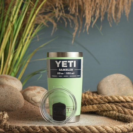 YETI Rambler 20 Oz Tumbler - Key Lime - image 4