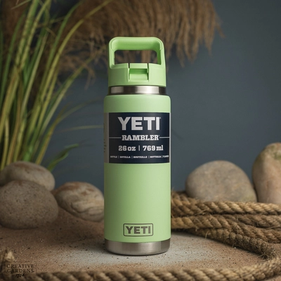 YETI Rambler 26 Oz Straw Bottle - Key Lime - image 1