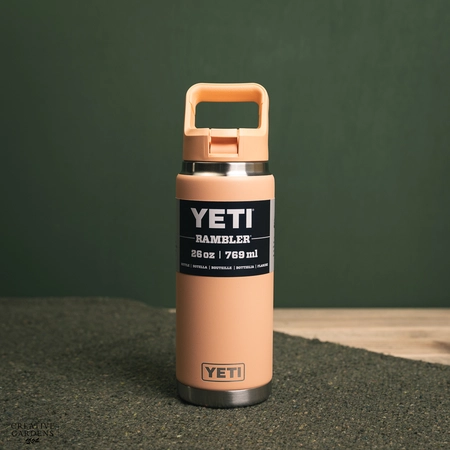 Yeti Rambler 26 Oz Straw Bottle - Peach - image 1