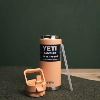 Yeti Rambler 26 Oz Straw Bottle - Peach - image 3