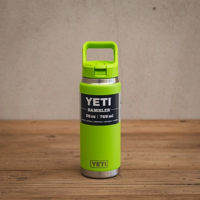 YETI Rambler 26 Oz Straw Bottle-Venom