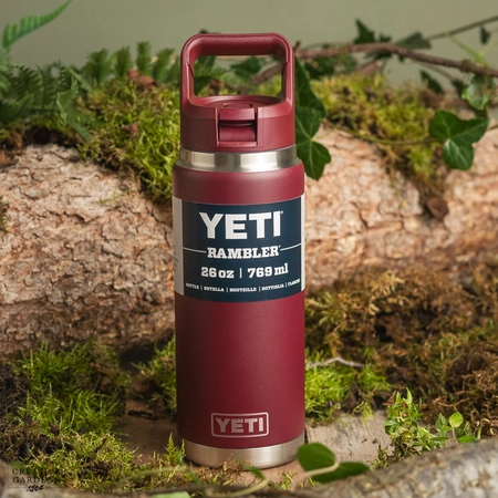 YETI Rambler 26 Oz Straw Bottle - Wild Vine Red - image 1