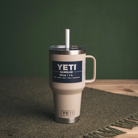 YETI Rambler 35 Oz Straw Mug - Cape Taupe - image 1