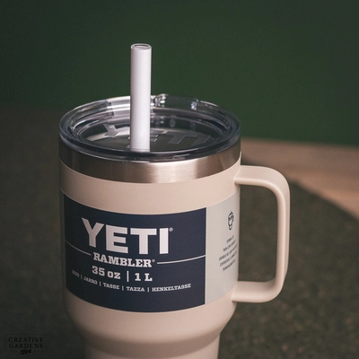 YETI Rambler 35 Oz Straw Mug - Cape Taupe - image 5