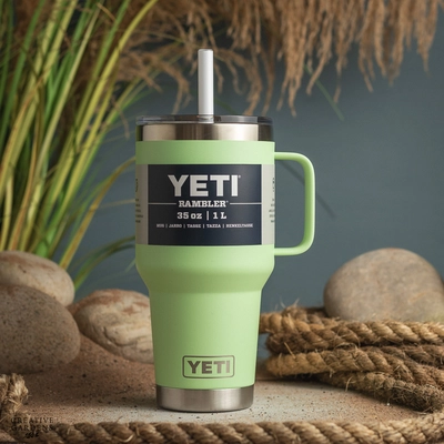 YETI Rambler 35 Oz Straw Mug - Key Lime - image 1