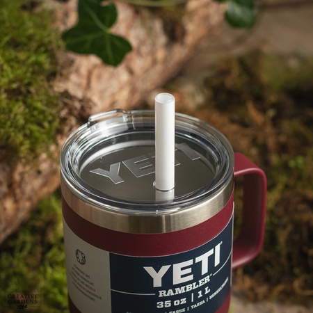 YETI Rambler 35 Oz Straw Mug - Wild Vine Red - image 4