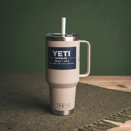 YETI Rambler 42 Oz Straw Mug - Cape Taupe - image 1