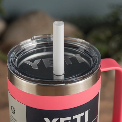 YETI Rambler 42 Oz Straw Mug - Tropical Pink - image 3