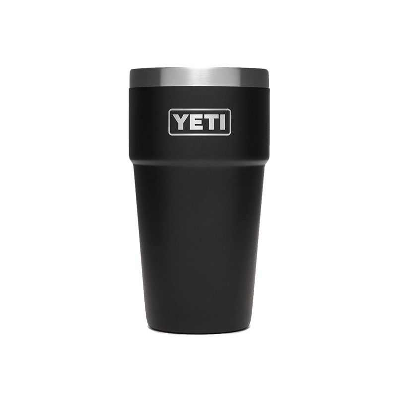 YETI Single 16 Oz Stackable Cup - Black - Creative Gardens