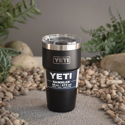 YETI Single 16 Oz Stackable Cup - Black - image 1