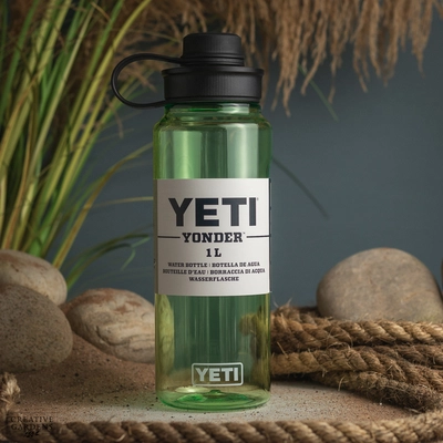 YETI Yonder Water Bottle 1L - Key Lime - image 1