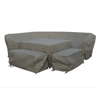 Zurich Square Modular Sofa Set Covers - Khaki