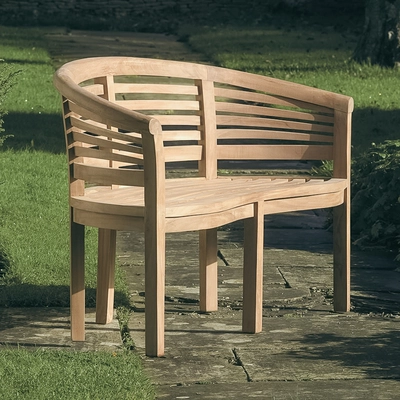 Bramblecrest Pimlico Curved Bench