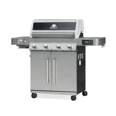 Grillstream Gourmet 4 Burner Hybrid - Stainless Steel