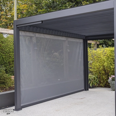 Pull Down Screen for Nova Titan 4m Pergolas